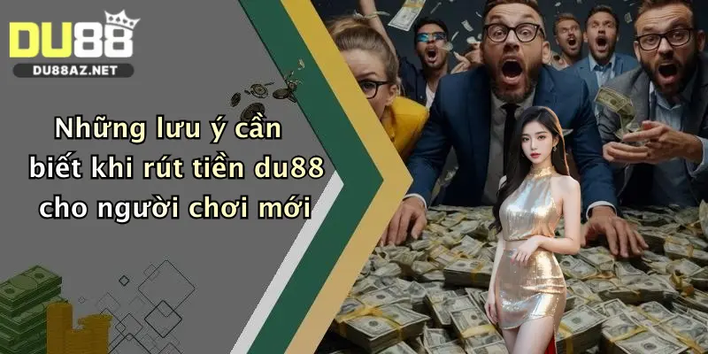 Rút Tiền Du88 1 Những lưu ý cần biết khi rút tiền du88 cho người chơi mới